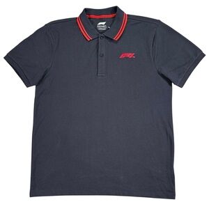 Officially Licensed Formula 1 Tech Collection Logo Polo Shirt Men’s XL Brand New